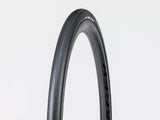 Bontrager R2 Hard-Case Lite road tire with puncture protection and fast-rolling tread for road biking.