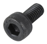 Black Trek headlight shroud assembly screw M3 x 6mm for integrated lighting, shown in close-up detail.