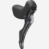 Shimano 105 ST-R7000 right hand 11-speed double mechanical STI brake and shift levers in black for road bikes.