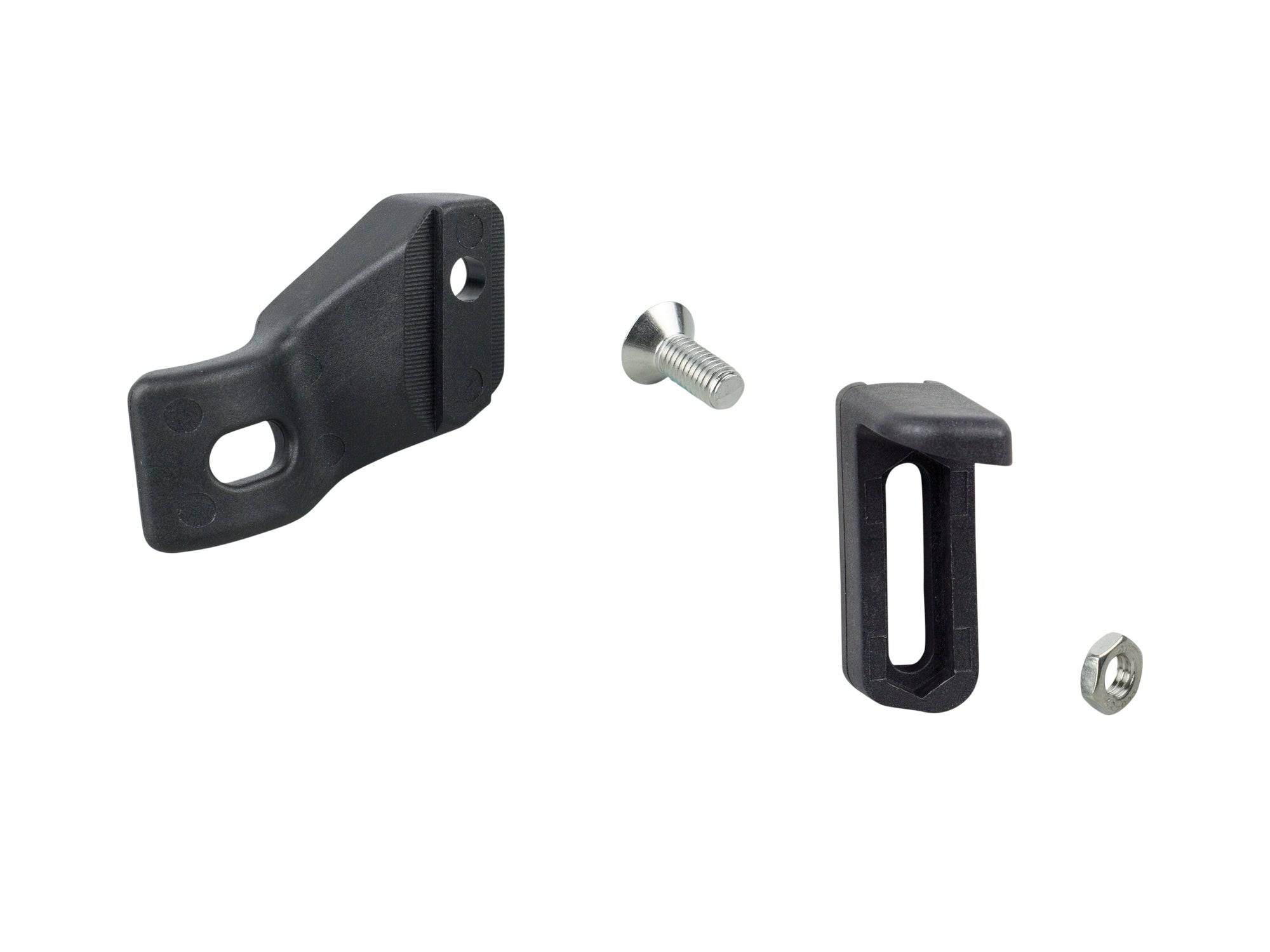 Black Trek 3S Chain Keeper for 1x drivetrains, fits 38-46T chainrings, helps secure bike chains during maintenance or rides.