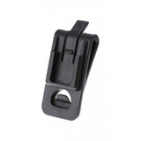 Moon Sport BK-21 belt clip accessory attached to bike lights, compatible with Comet, Nebula, Ring, and Shield bike lights.