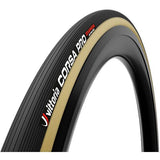 Vittoria Corsa Pro G2.0 tubular road racing tyre with graphene and silica compound, showing the sleek black tyre with branding.