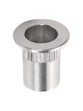 Trek oversized Rivnut M5 x 12mm in grey for secure bike frame fittings, showing the component's shape and threading.