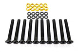 Orange Seal tubeless valve stems with lock nuts and O-rings, designed for secure fit in bike wheel components.