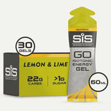 Science In Sport GO Isotonic Energy Gel, a fast carb fuel accessory for endurance athletes, shown in its packaging.