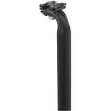 M Part off-set 2-bolt bike seatpost support, 31.6 x 350 mm, showing the sturdy component with mounting bolts and sleek design.