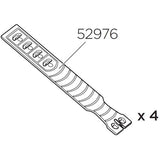 Thule 52976 Roof bar straps for footpacks x 4 | Swinnerton Cycles