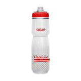 CamelBak Podium Chill insulated 700ml water bottle with a sports cap, designed for cold hydration during cycling.