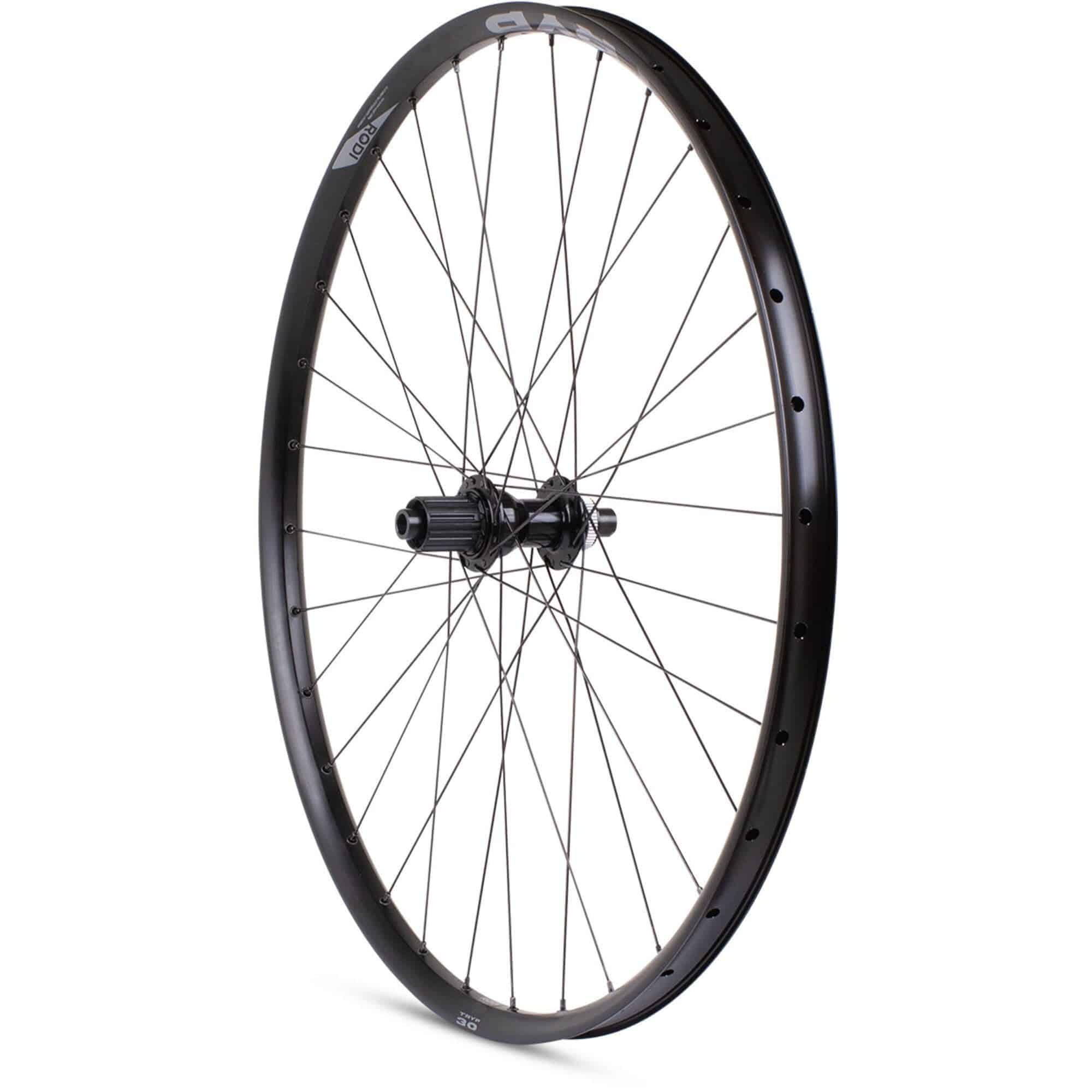M Part Wheels M30 v2 29-inch rear MTB wheel with 148x12mm Boost hub, tubeless ready for 8-11 speed mountain bikes.