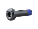 Black Trek M8x1.25 button head shock mount bolts for full-suspension bikes, 33mm length, shown on bike component.