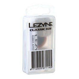 Lezyne Classic Patch Kit for tyre repairs with adhesive and tools, workshop repair kit for bicycle punctures