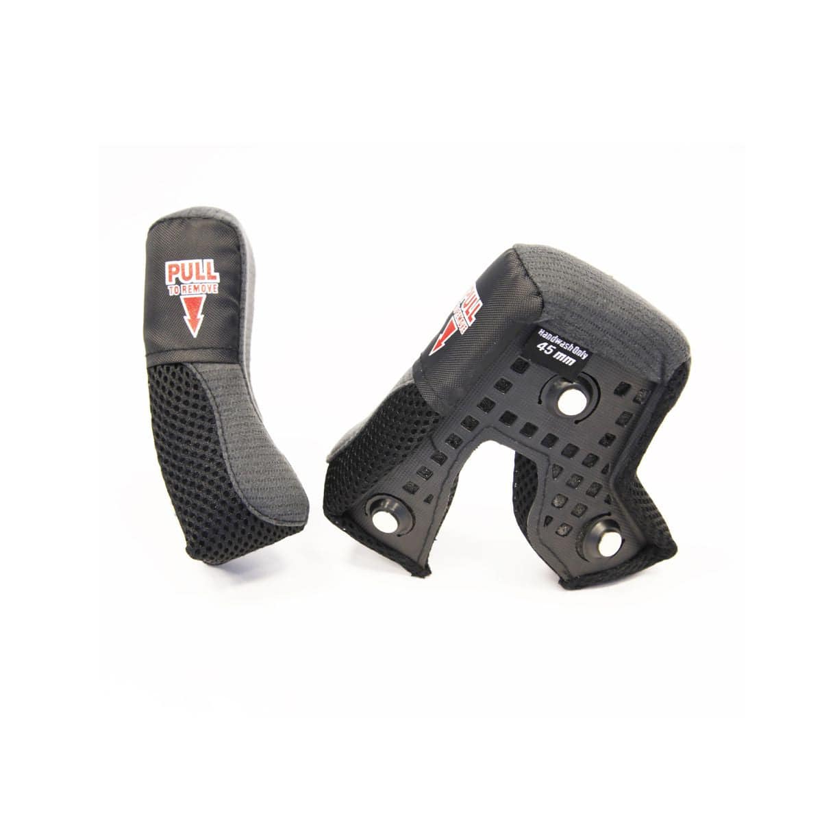 Bell Full 9 helmet cheek pads replacement spares showing soft foam padding for comfort and secure fit.