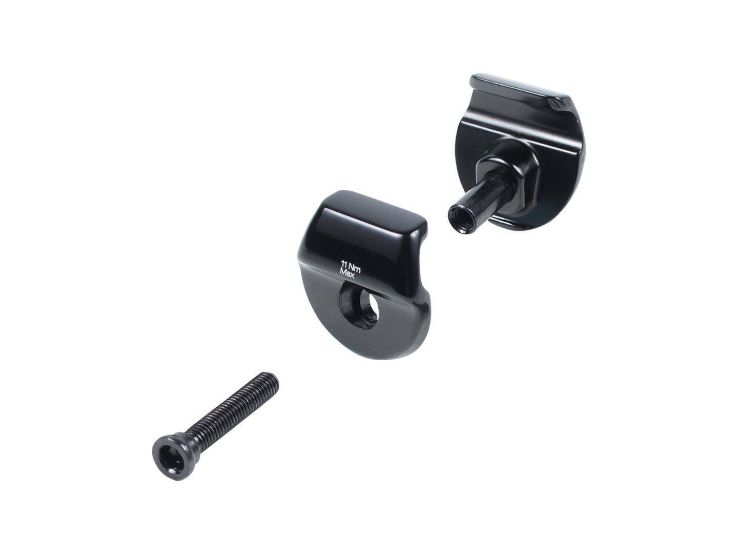 Bontrager XXX seatpost saddle clamp ears replacement spare components for bike saddle adjustment and secure fitting.