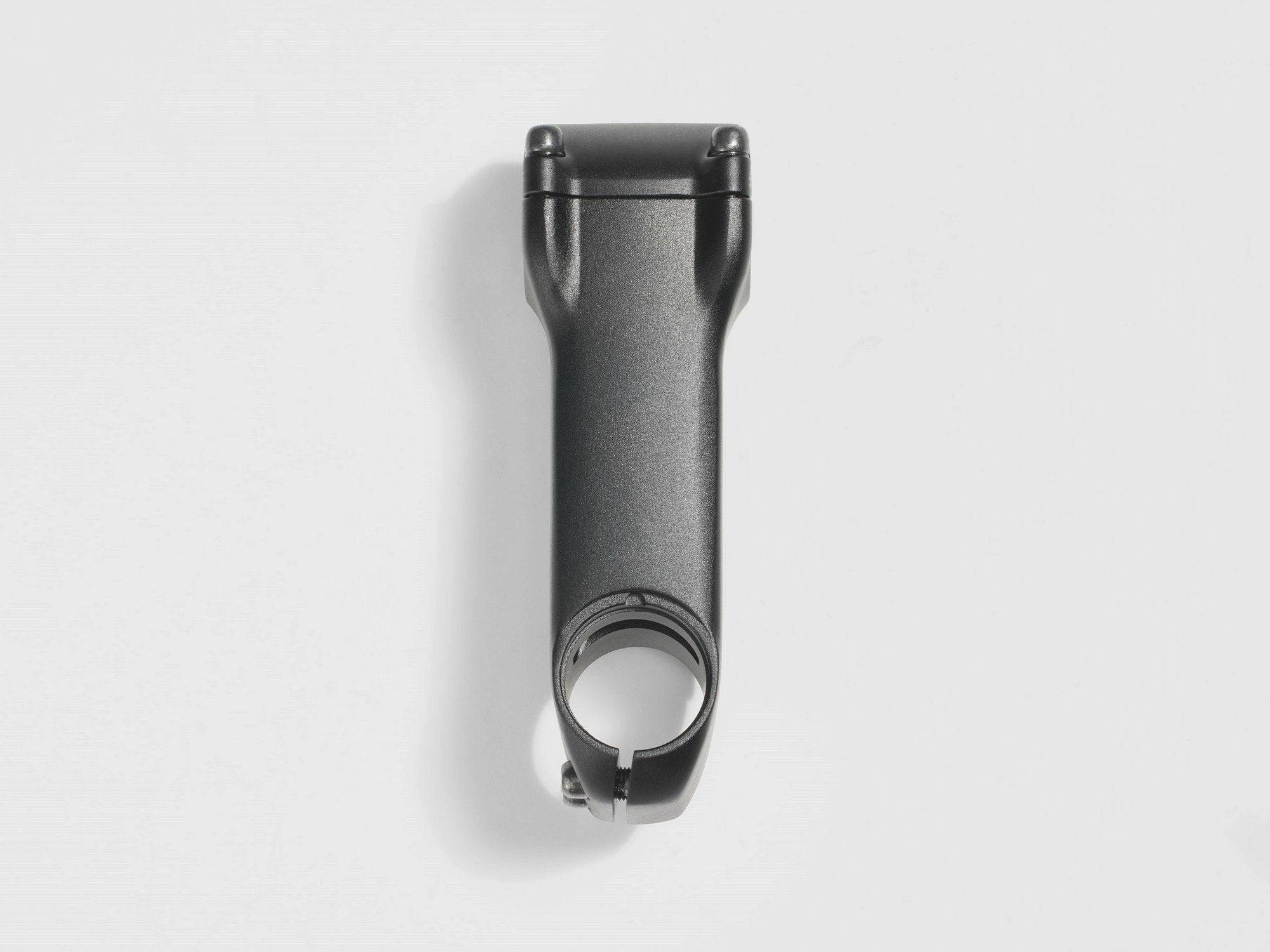 Trek RCS Pro Blendr Stem with cable routing and Blendr Duo base for road bike handlebars, showcasing sleek component design.