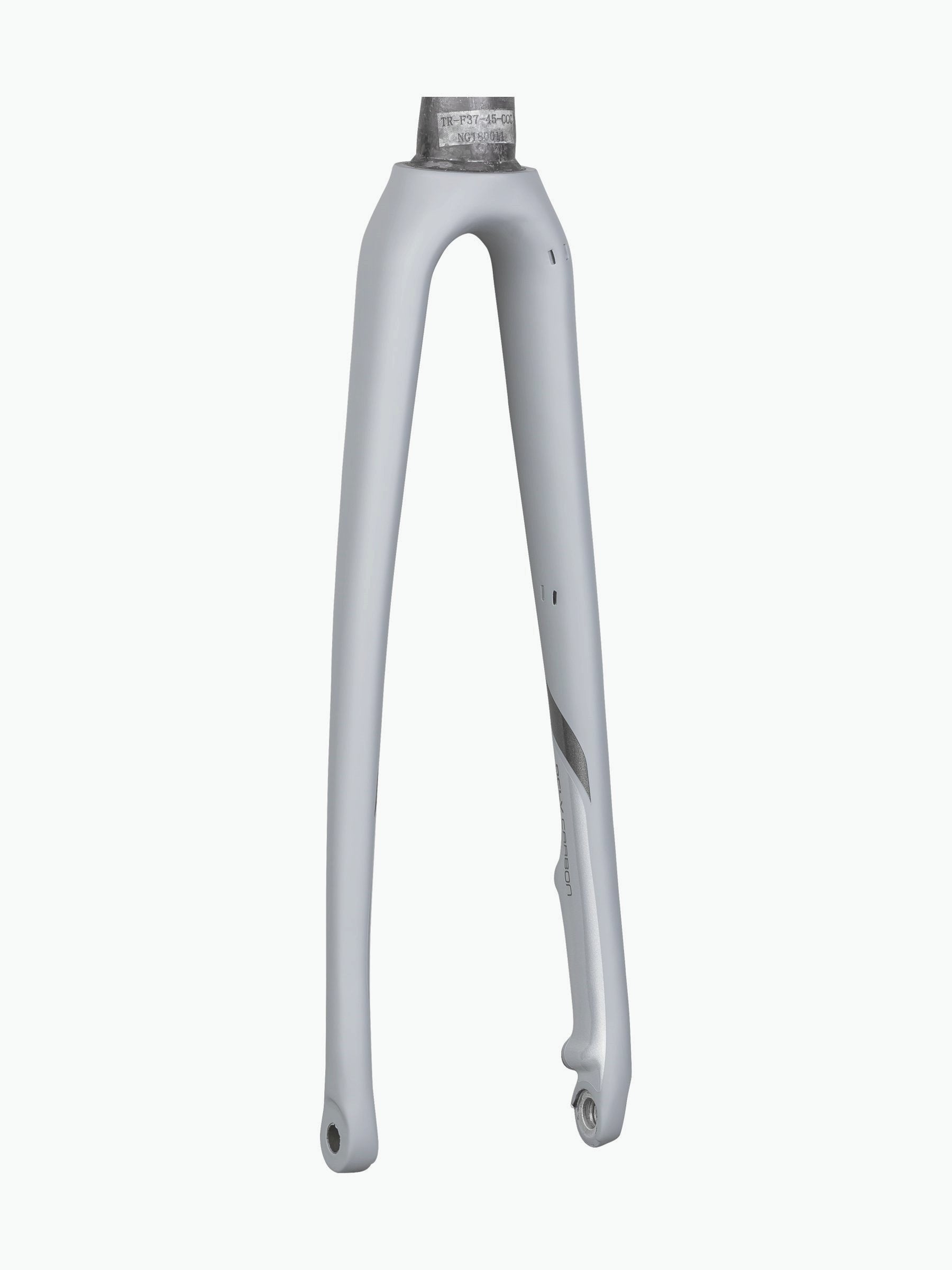 Trek 2019 Emonda ALR disc brake fork for road bikes, 56-62cm, lightweight steel component with disc brake mount and sleek design.