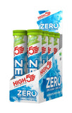High5 ZERO Hydration electrolyte tablets in an 8-tube pack, sugar-free with vitamin C, designed for hydration and replenishment