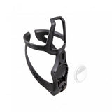 Black Topeak Ninja+ Cage Z water bottle cage with Apple AirTag mount, designed for bike accessories and secure bottle holding.