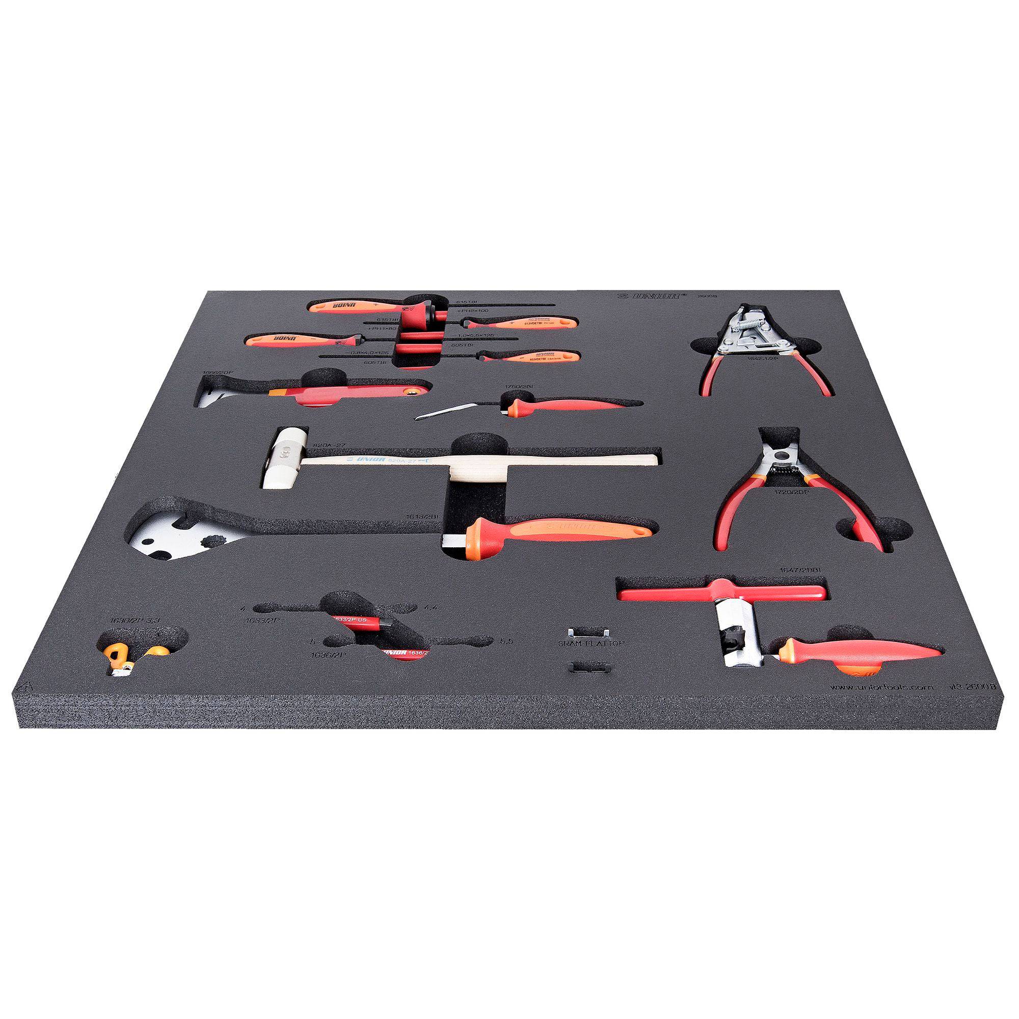 UNIOR Tool - Set Of Tools In Tray 3 For 2600B | Swinnerton Cycles