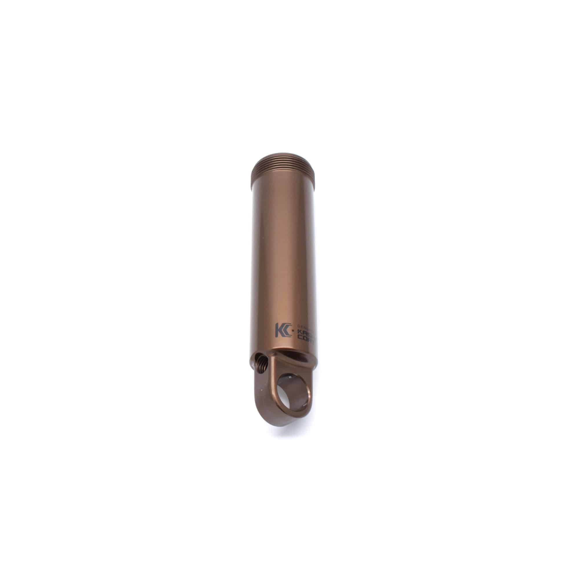 Fox Shock Kashima rear shock spare component for suspension maintenance, featuring Kashima coating and durable construction.