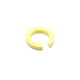 Fox Shock Nude T/Tr 2019 main chamber volume spacer in yellow, 0.2-inch accessory for mountain bike suspension components.