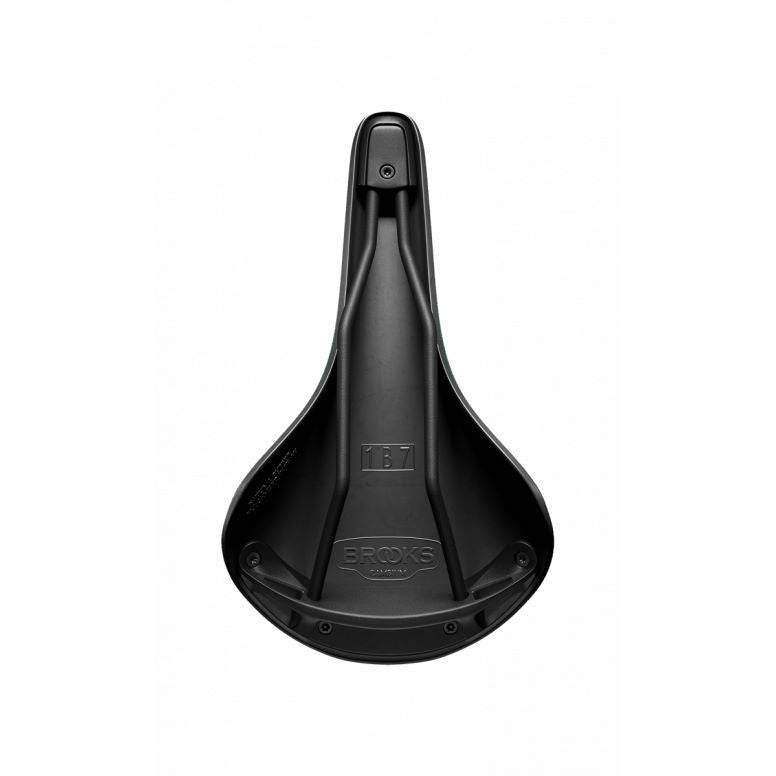 Brooks C17 Cambium all-weather bicycle saddle with waterproof cover, designed for touring and commuter cycling.