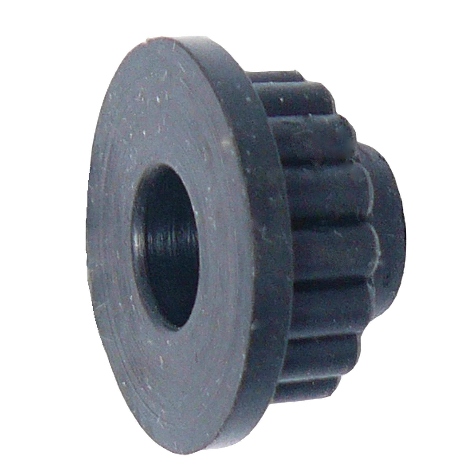 Bontrager floor pump head rebuild grommet in black, replacement accessory for bike pump, fits Bontrager floor pump models.