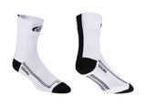 BBB FoldFeet cycling socks with moisture-wicking fabric and foldable cuff, designed for comfort during cycling activities.