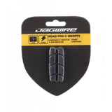 Jagwire Road Sport C Insert brake pads in black for road bike brakes compatible with SRAM, Shimano, and Campagnolo components