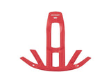Bontrager Circuit WaveCel helmet pad replacement spares and accessories for cycling helmets, showing foam pads and straps inside the helmet.