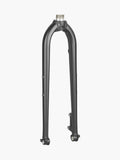 Trek 920 29-inch rigid neutral fork in matte black with 325mm offset for mountain or road bikes.