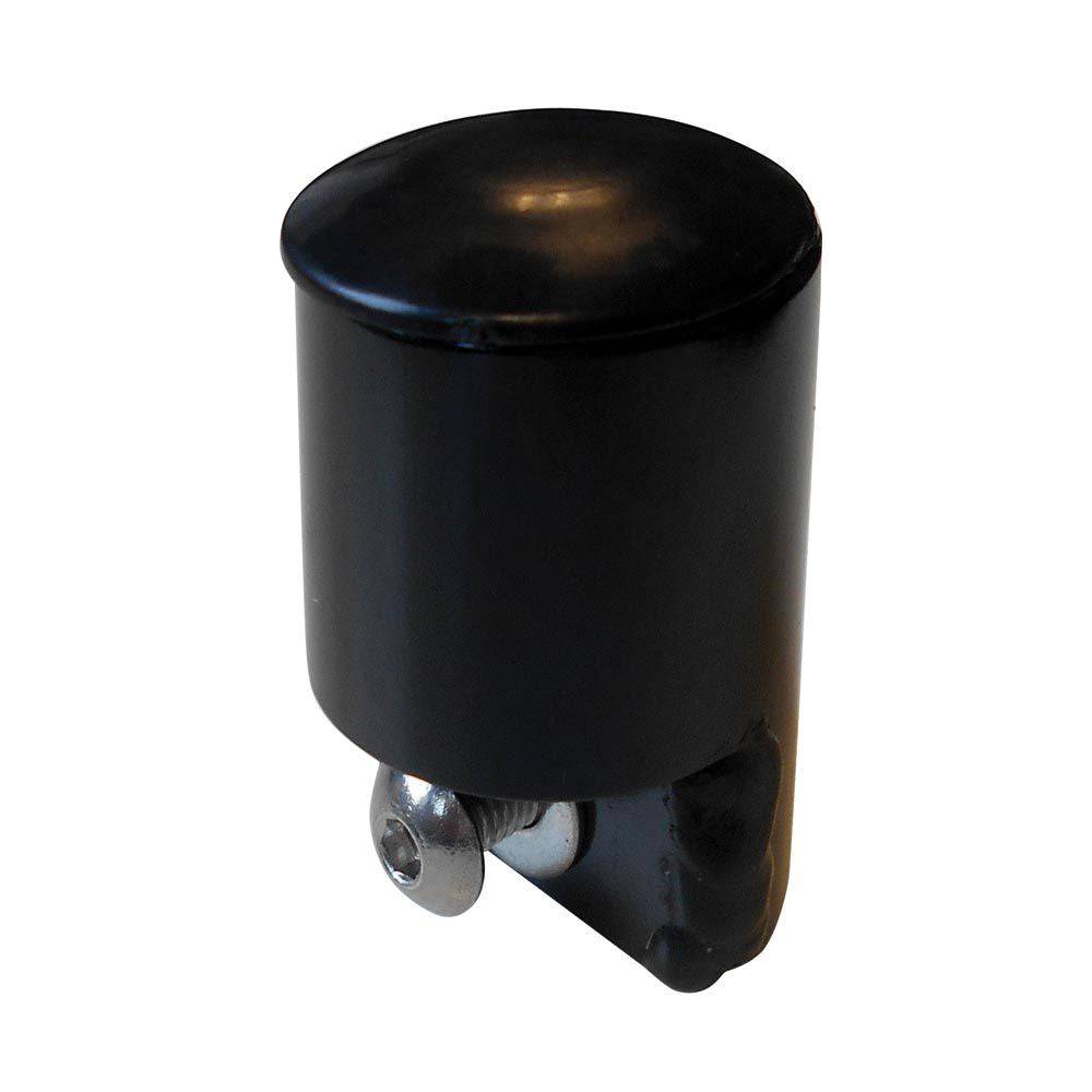 Passport rear rack lamp mount for bikes, seatpost light adapter, durable accessory for attaching bike lights to rear rack.