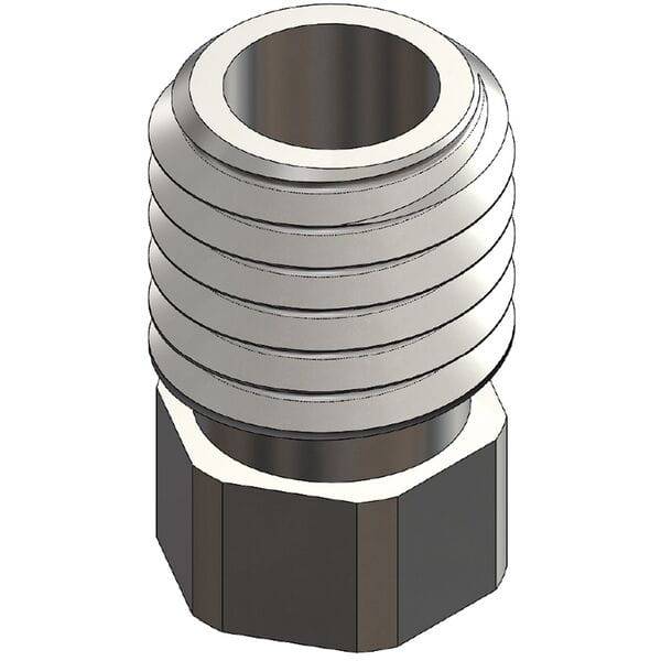 Aztec threaded shroud M9 x 1.25 for Magura brake components, set of 8 replacement parts, showing the metal shrouds in packaging.