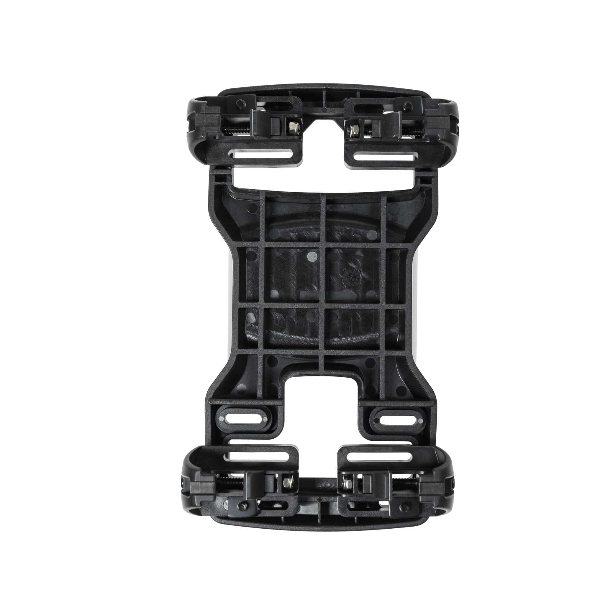 Black Basil MIK carrier plate for bike luggage carriers, suitable for 100-170mm width, bike accessories for mounting and support.