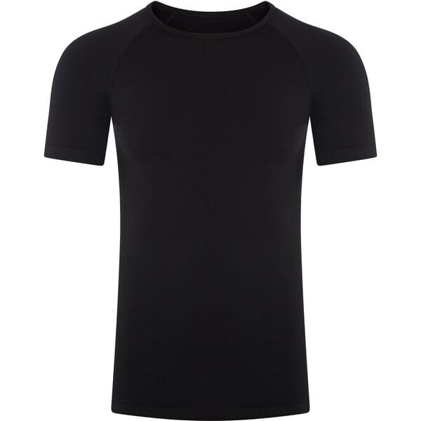 Madison Roam Isoler Mesh Short Sleeve Baselayer shirt in seamless, moisture-wicking fabric for athletic layering.