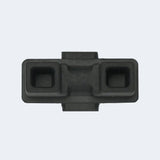 Fazua FAZUA RIDE 60 e-Bike transmission damper component reducing vibration, shown on a black bicycle part.