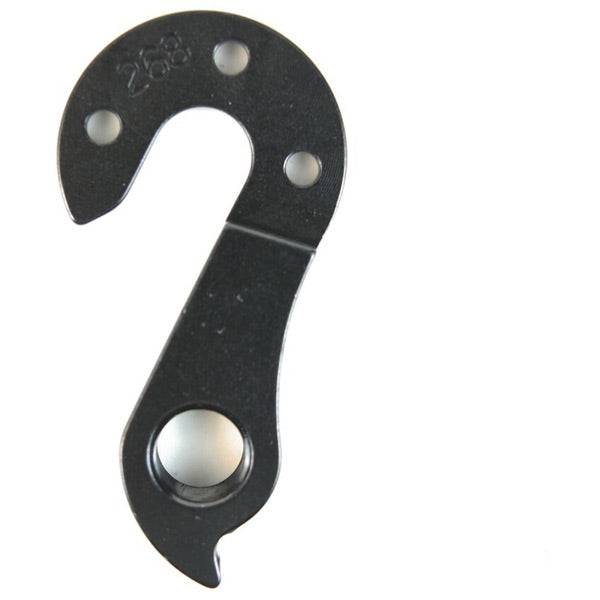 Wheels Manufacturing replaceable derailleur hanger dropout, CNC machined bike component for rear derailleur attachment.