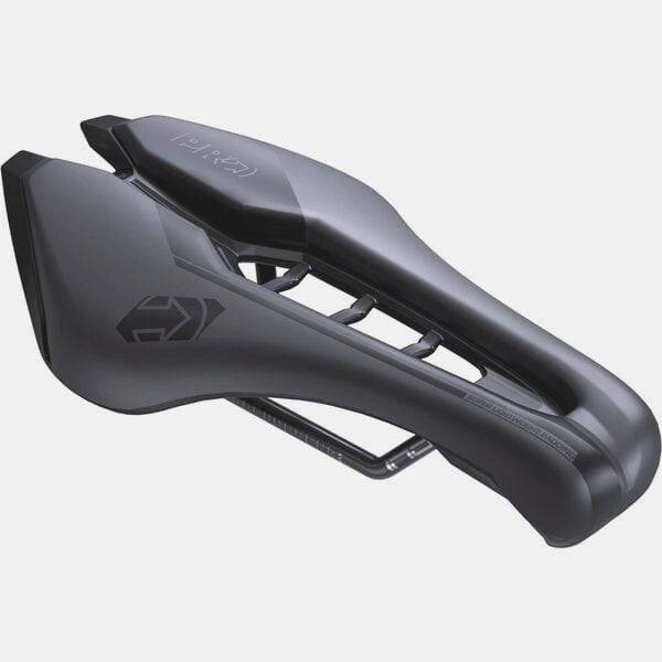 PRO TSA 1.2 triathlon and time trial saddle with 132mm width, stainless steel rails, designed for aerodynamic cycling comfort