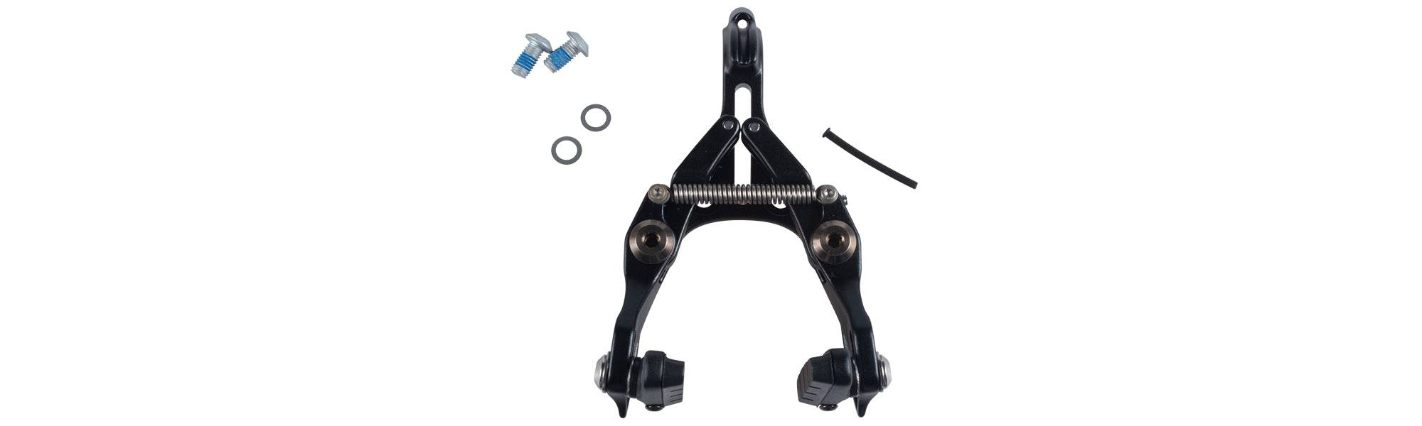 Trek Speed Concept right rear brake in black, bicycle component for rear brake replacement on high-performance road bike.