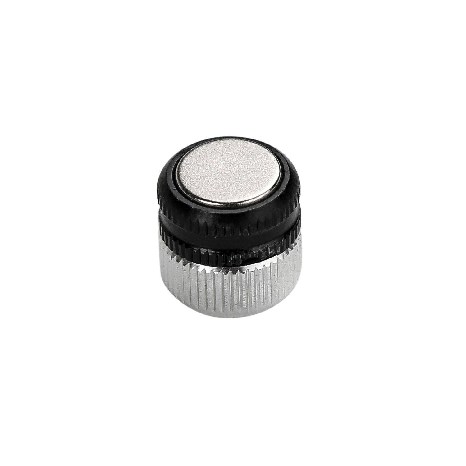 Lezyne Speed Magnet in black, a durable rare earth magnet for accurate cycling sensor attachment and performance.