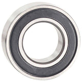 M Part Cartridge Bearing 63800 2RS ABEC-3 bicycle hub wheel bearing, showing metal exterior and sealed rubber sides