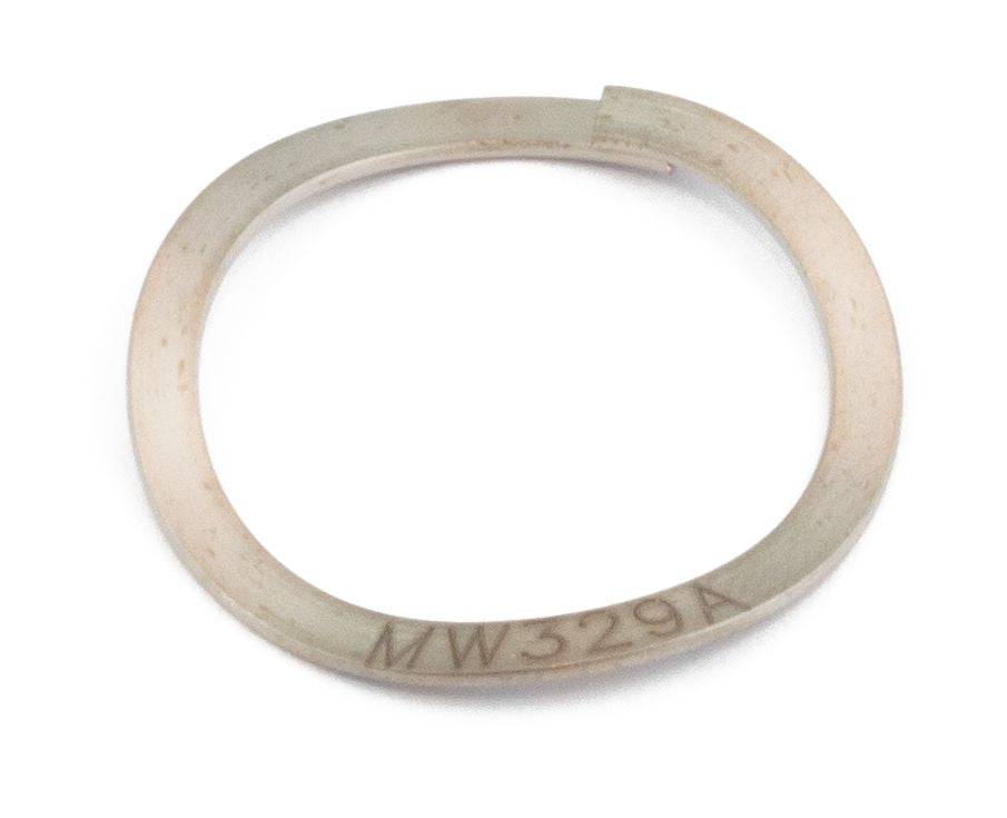 Set of five FSA Wave Spring Washers for BB MExo bottom brackets, showing metal washers with wave design for bike component installation.