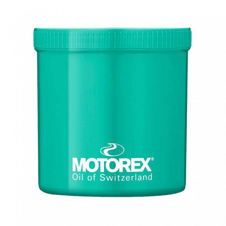 Motorex Anti Seize Paste for metal and aluminium connections, corrosion protection, workshop use, in a metal container.