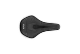 Fizik Terra Aidon X3 E-MTB saddle with ergonomic cut-out and Mobius rail system, designed for mountain biking comfort and performance.