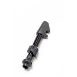 DT Swiss lightweight aluminum tubeless valve in black for 18-25mm asymmetrical rims, bike components accessory