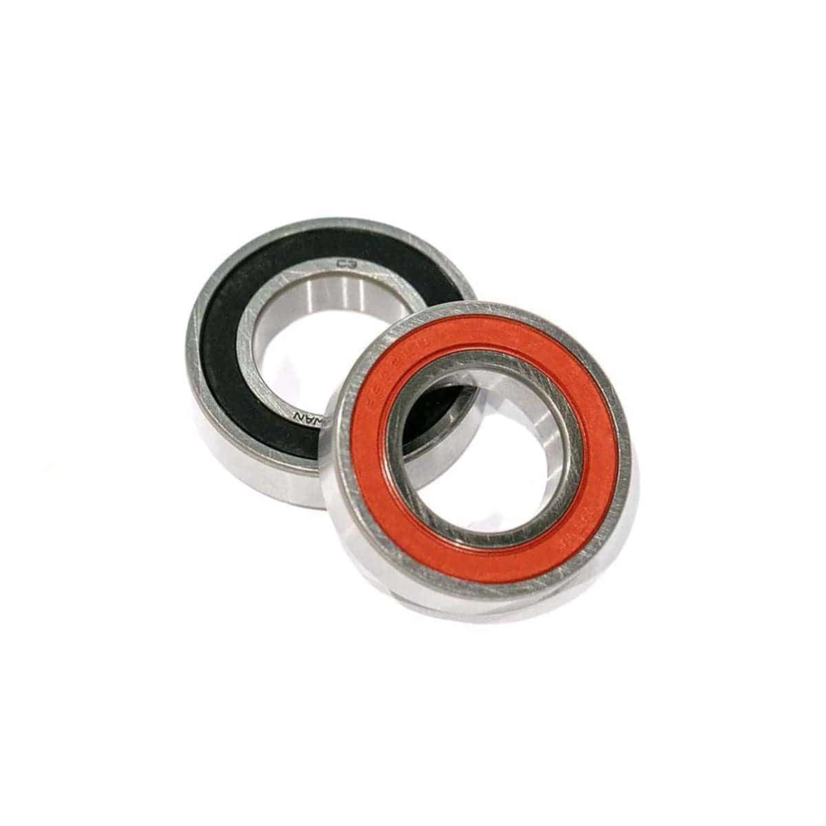 Mavic 6902 hub bearing replacement spares for Mavic wheel hubs, showing close-up of bearings and components.