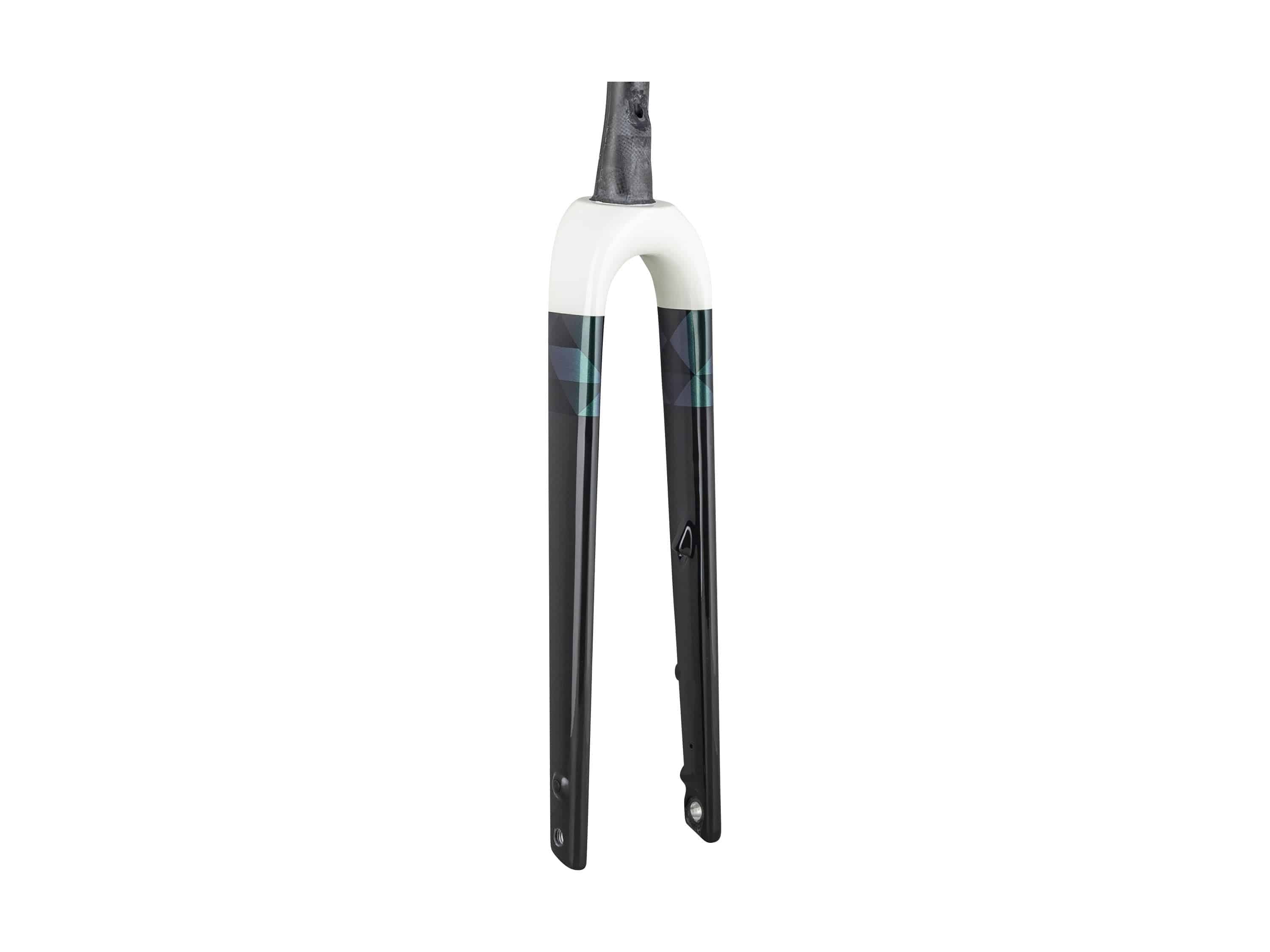 Trek Checkpoint SLR rigid gravel bike fork with precise steering and lightweight components, designed for gravel riding.