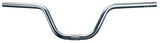 Silver Trek Riser Cruiser Handlebar with 20° rise, 25.4mm clamp, 665mm width, and 150mm rise for mountain bikes.