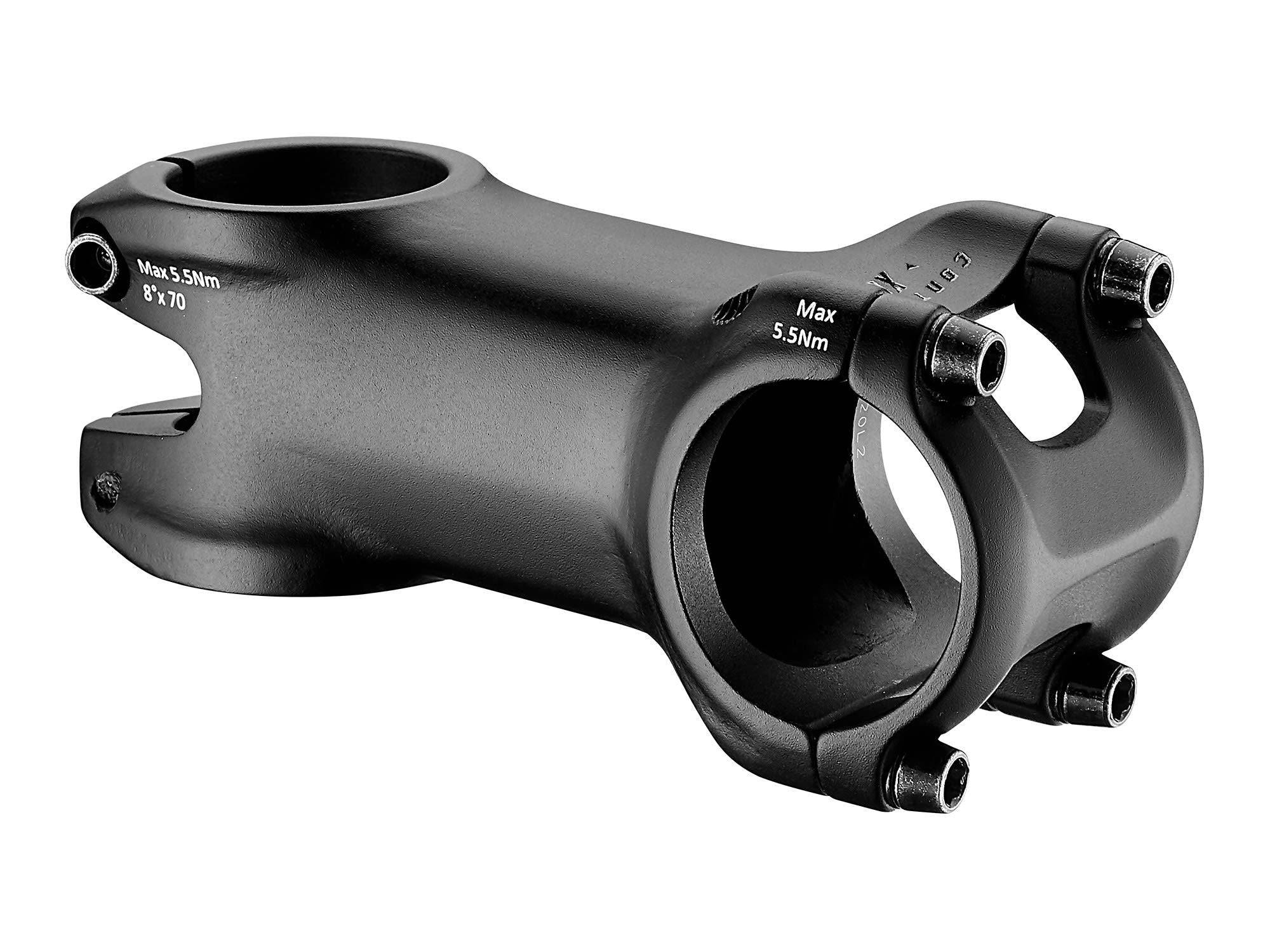 Giant Contact SL XC 35mm adjustable MTB stem with +/- 8 degree angle, designed for cross-country mountain biking components.