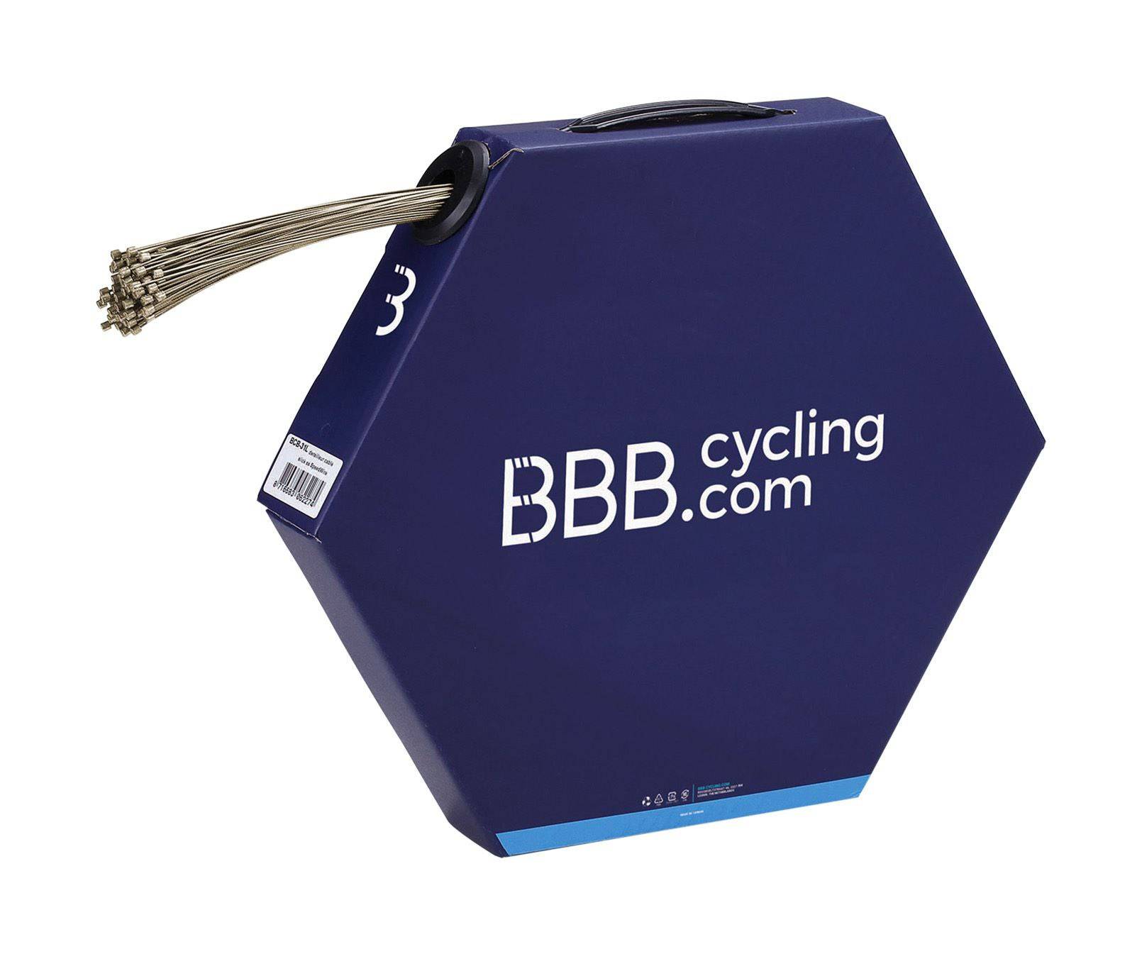 BBB BCB-36 - SpeedWite Polished Gold Gear Cable 1.1x2350mm x50 | Swinnerton Cycles