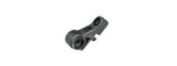 Black Trek Madone SLR rear reflector and Bontrager Flare light bracket mounted on bike component, designed for secure attachment.